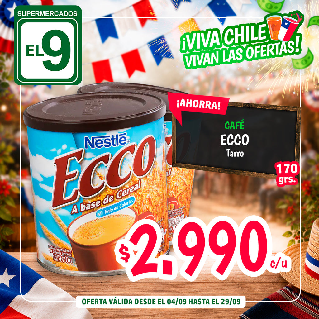CAFE ECCO 170G.TARRO
