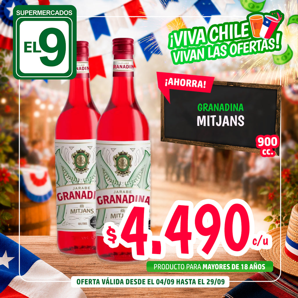 GRANADINA MITJANS 900CC