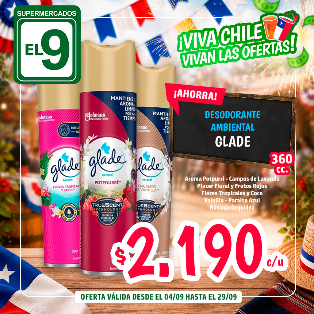 D/AMB GLADE POTPURRI 360CC