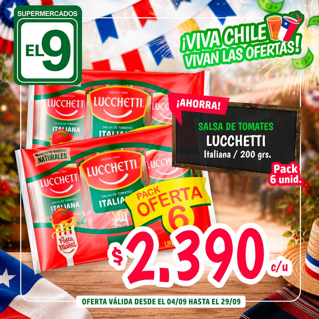PACK S.TOMATES ITAL.X6 1.2K LUCCHETTI