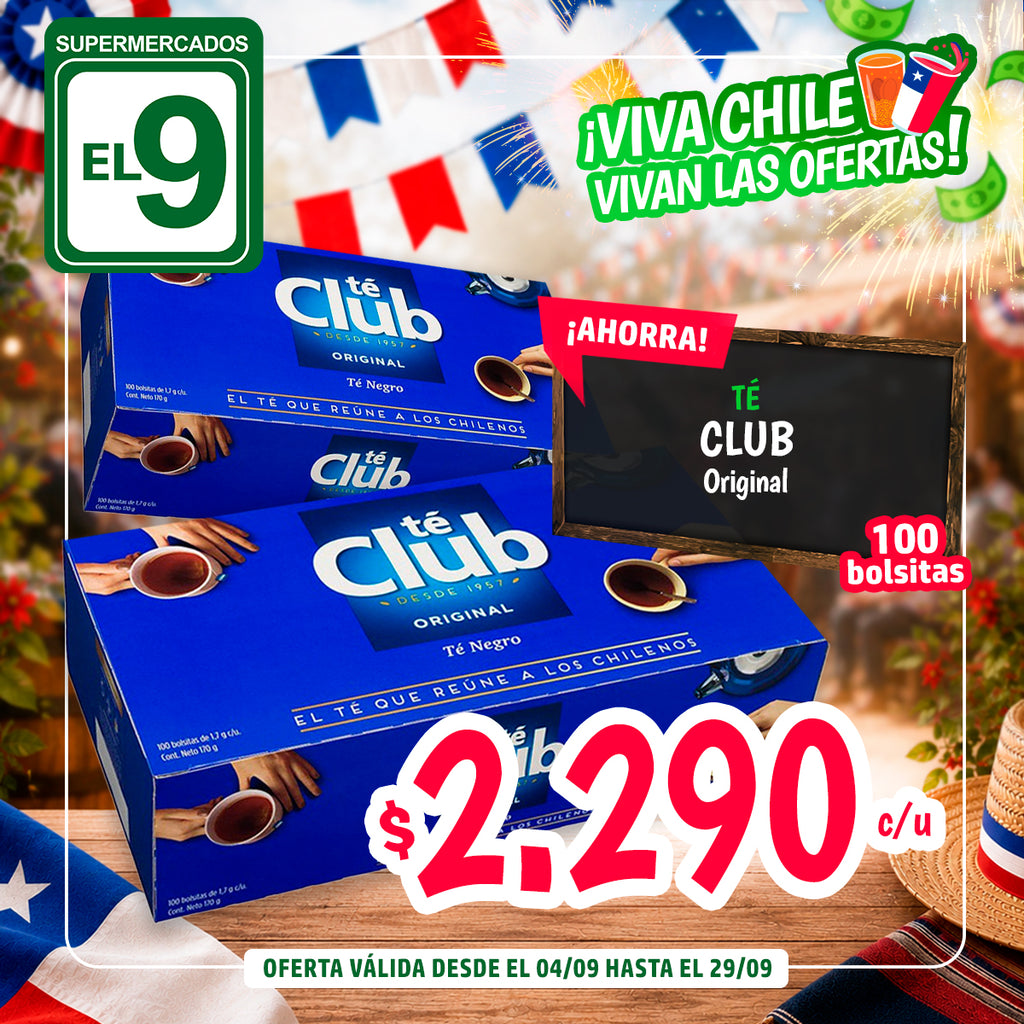 TE CLUB ORIGINAL 100B