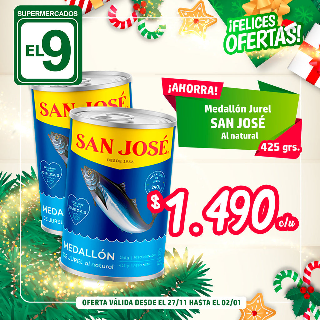 MEDALLON JUREL SAN JOSE 425G