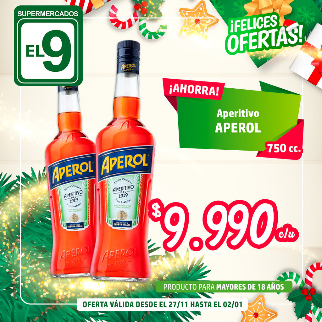 APEROL 750ML 11 APERITIVO