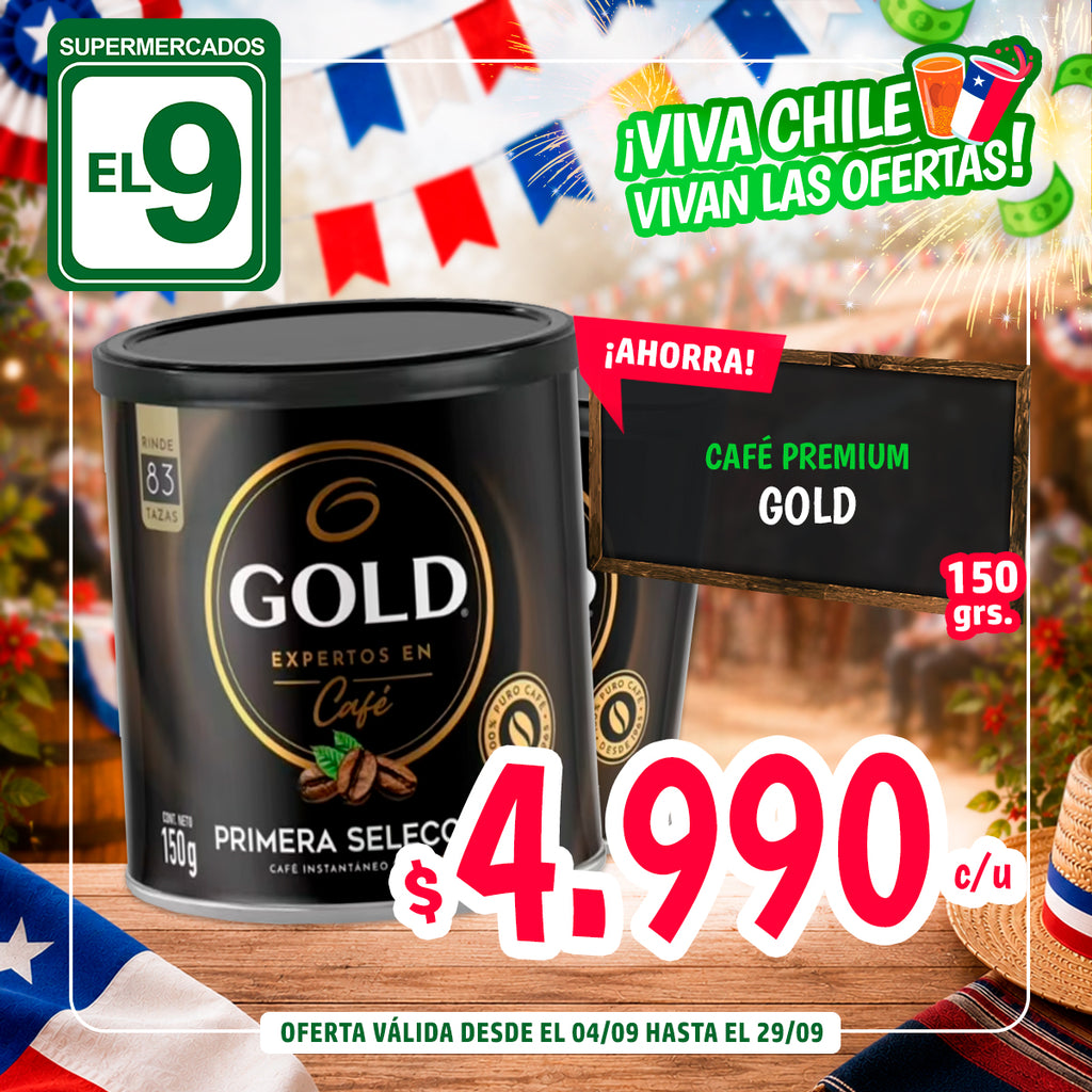 CAFE GOLD 150G.PREMIUM