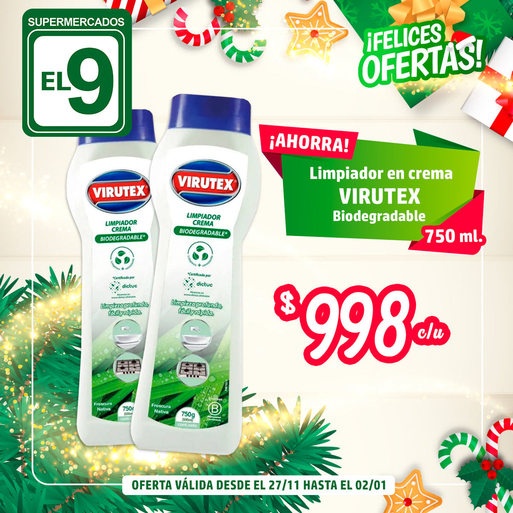 LIMPIADOR CREMA BIODEGRADABLEX 750G VTX