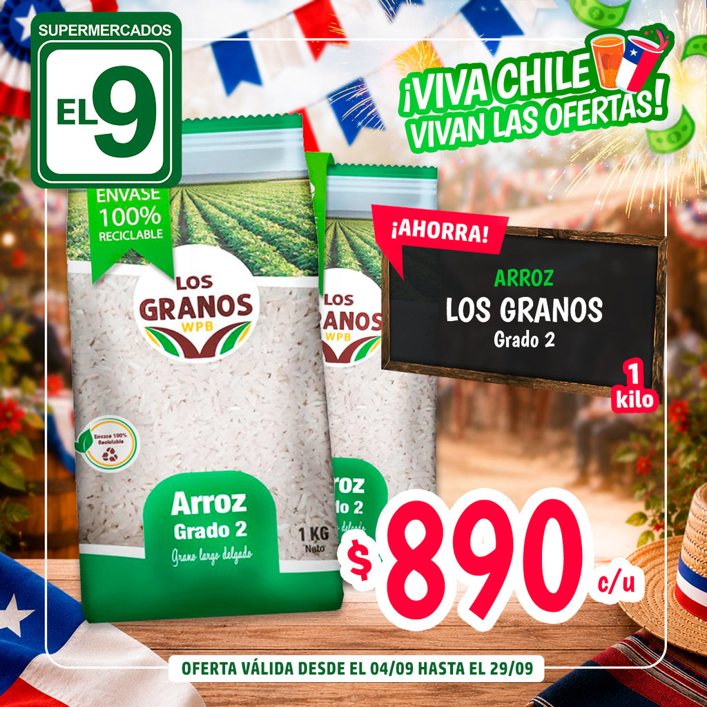 ARROZ LOS GRANOS GR 2 WPB