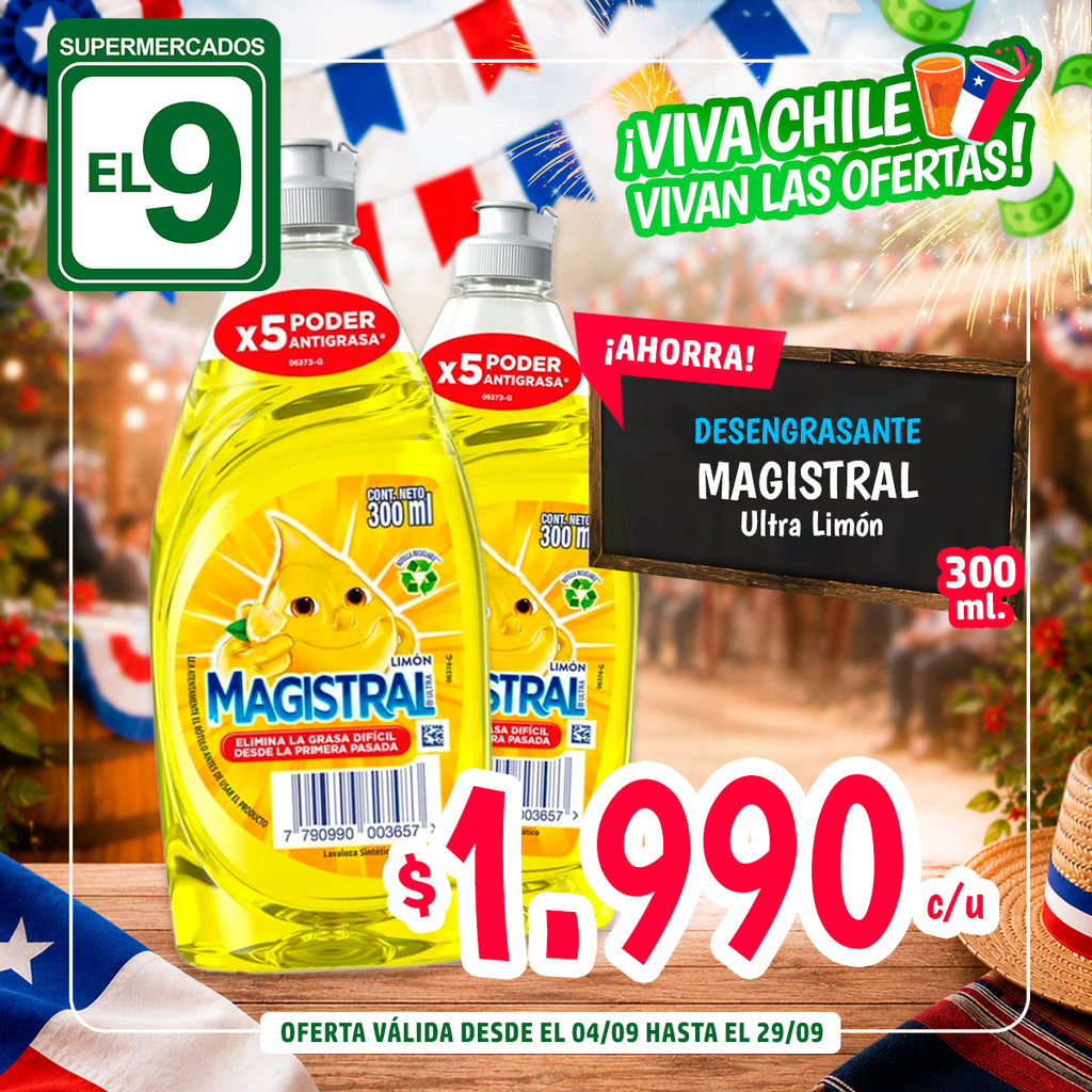 MAGISTRAL ULTRA LIMON 300ML