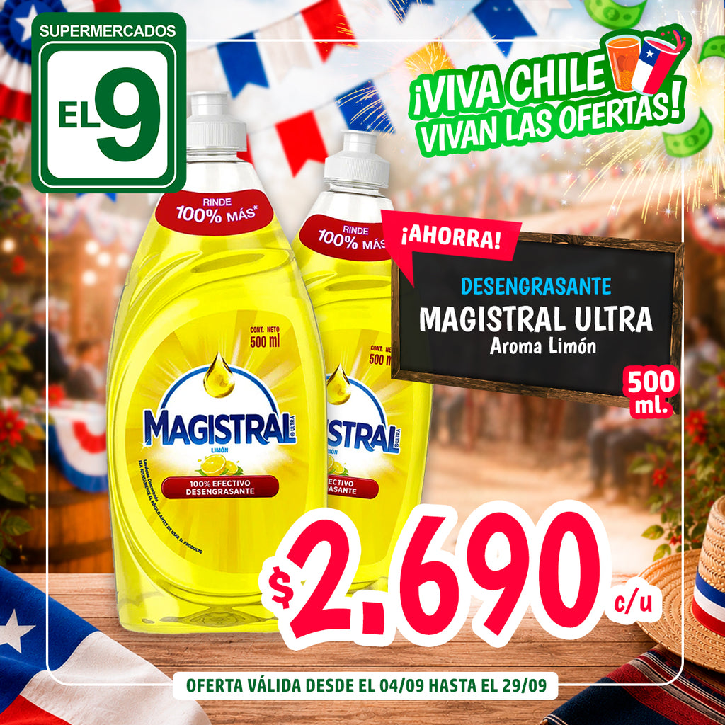 MAGISTRAL ULTRA LIMON 500M