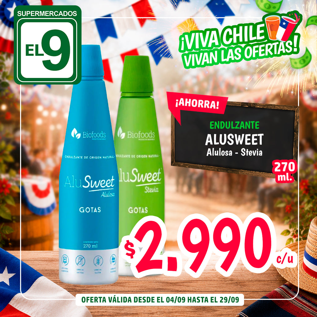 END.ALUSWEET ALULOSA 270ML