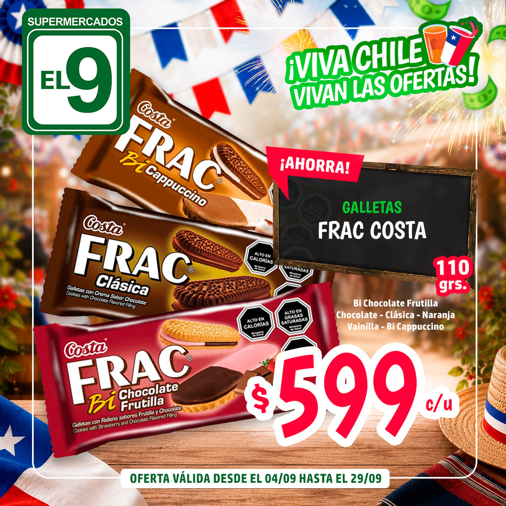 GALL. FRAC BI FRUTILLA.110G.COSTA