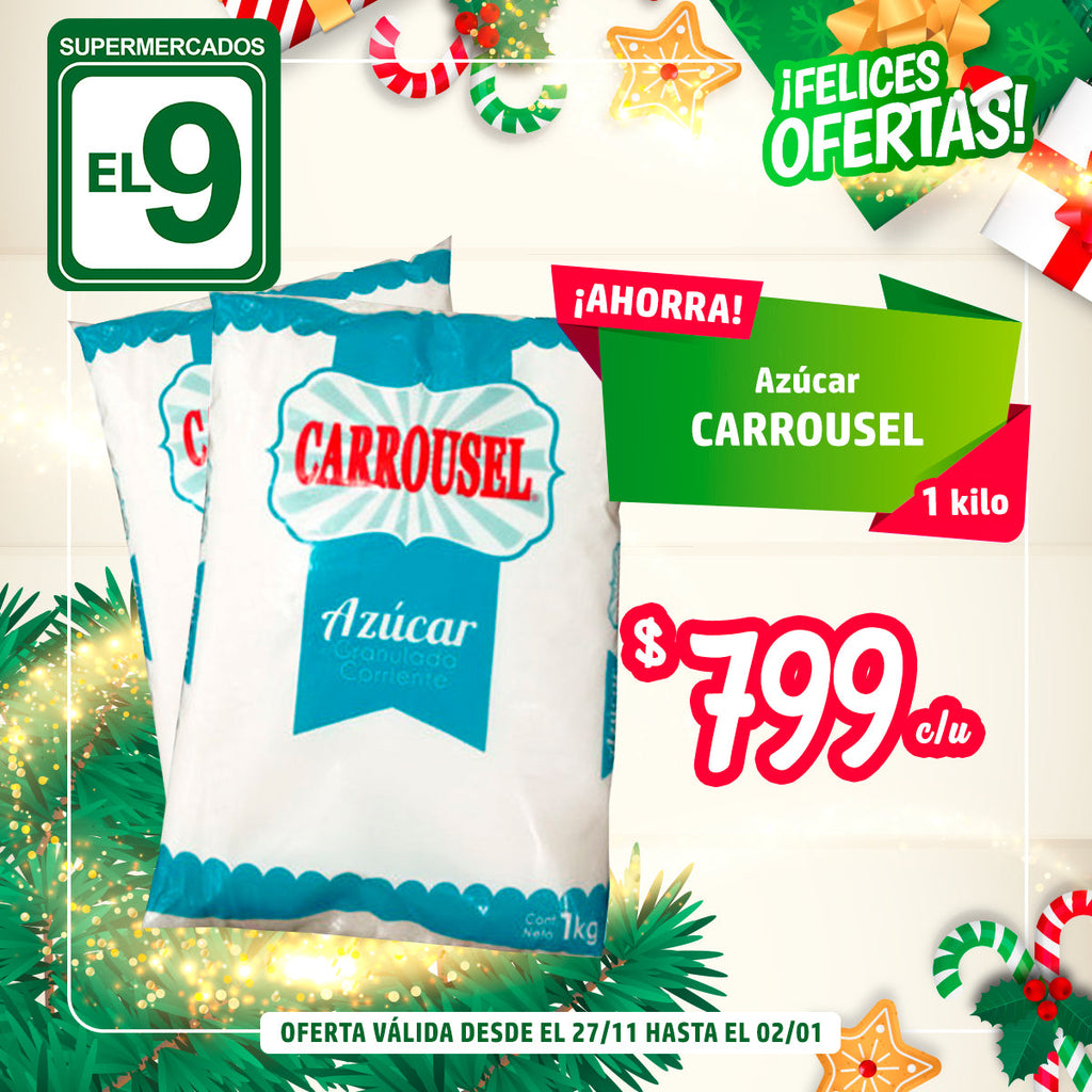 AZUCAR CARRUSEL 1KG