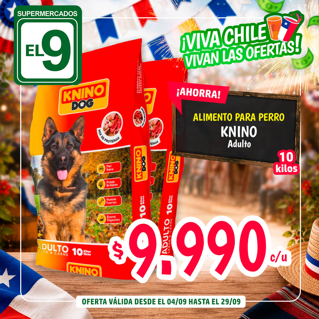 KNINO PERRO ADULTO 10 KG