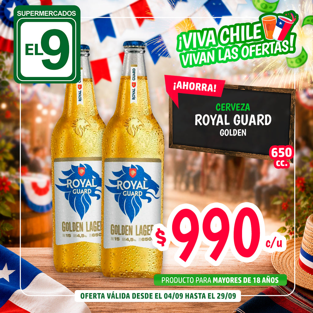 CERV.ROYAL GUARD GOLDEN VNR 650CC