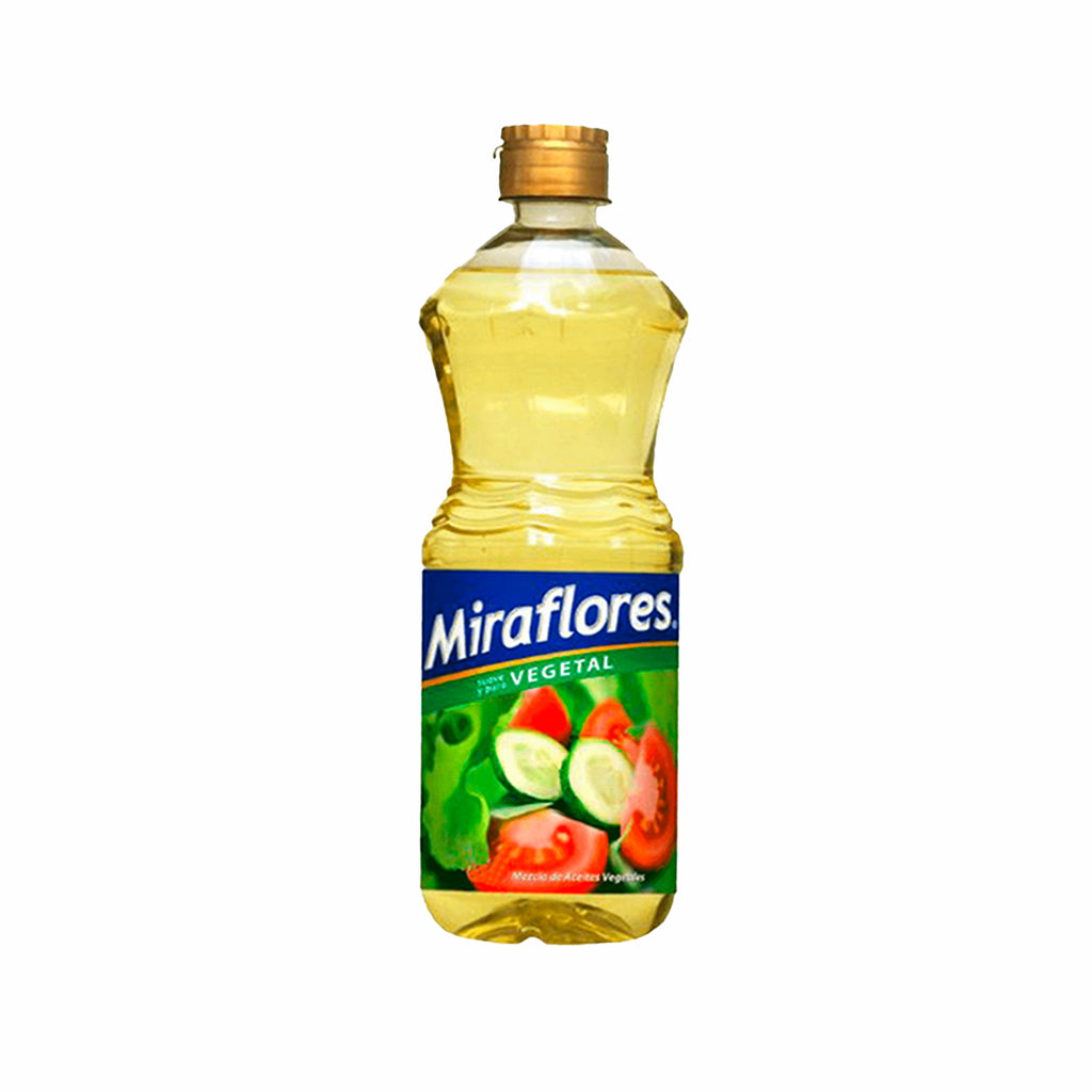Aceite Miraflores Vegetal 900 cc.