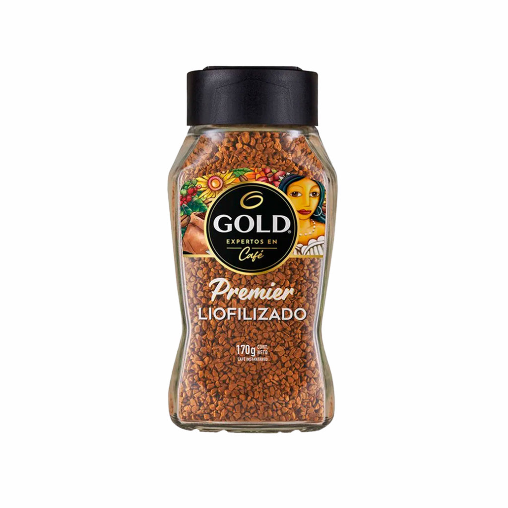 Café Gold Liofilizado Robusta Frasco 170 grs.