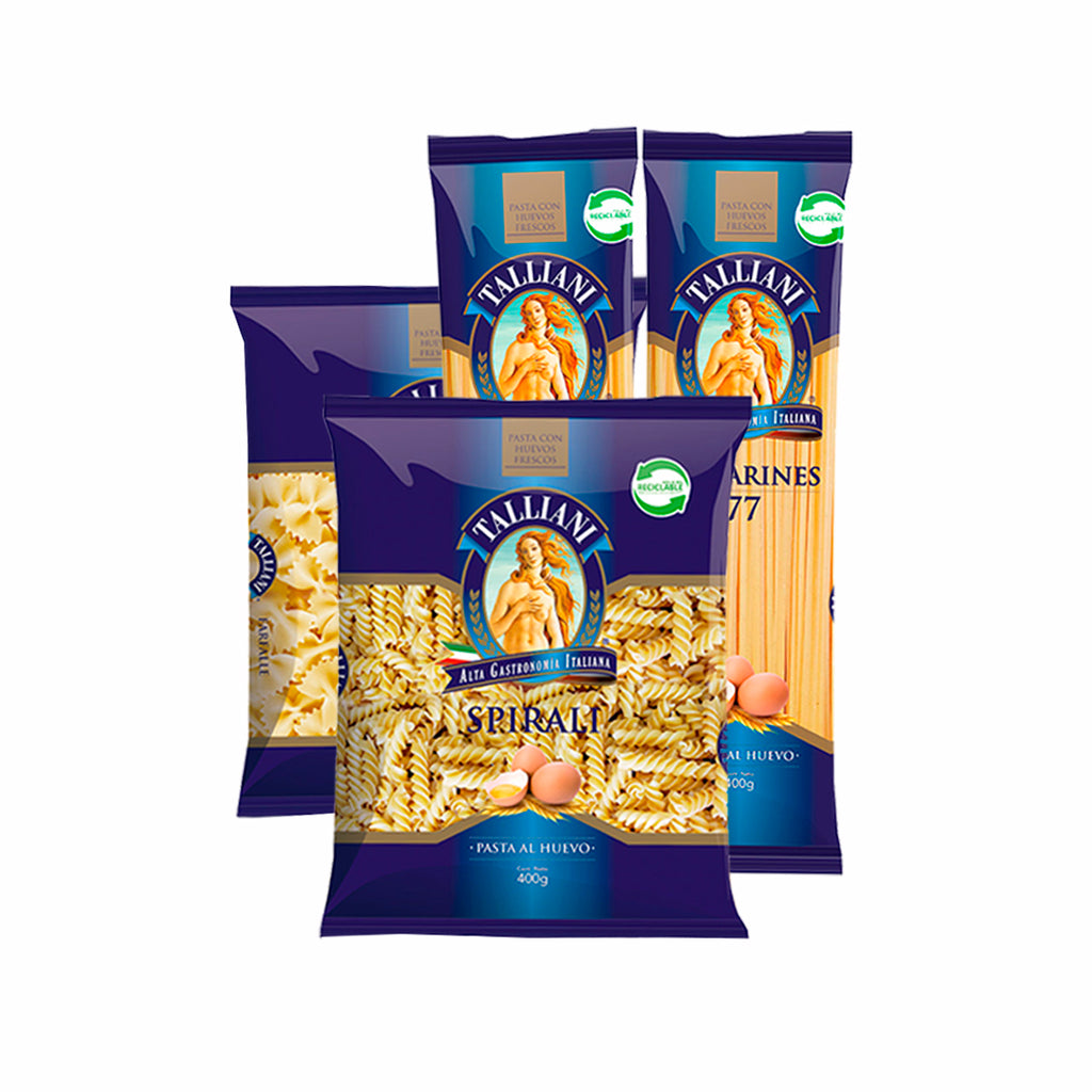 Pastas Talliani Variedades 400 grs.