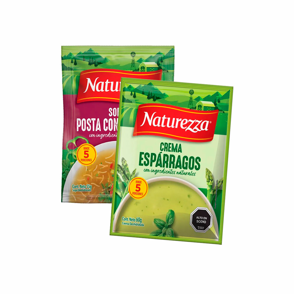 Sopas y Cremas Naturezza 60 grs.